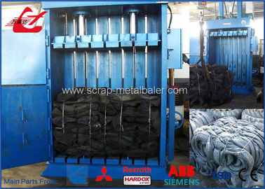 kopen De Pers van de schrootband Hydraulische het In balen verpakken Machine, Verticale Hooipersmachine 2000Kgs online manufacture