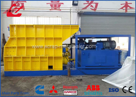 kopen Hydraulische scheermachine voor het snijden van industriële staal met een snijkracht van 400 ton, een druk van 25 MPa en een luchtkoelsysteem online manufacture