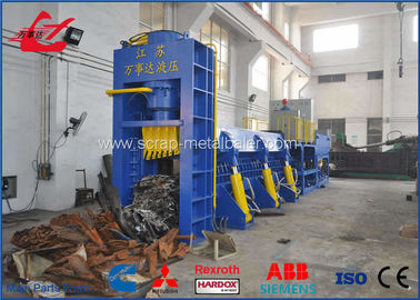 kwaliteit  Customized Waste Car Metal Shear Baler For Waste Car Recycling Yards 5000mm Length Press Chamber fabriek