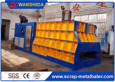 WANSHIDA Containertype van de schrootscheerbeurt Horizontale Machine Om metaal te snijden 400 Ton
