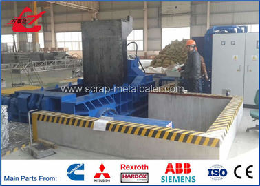 WANSHIDA 250Ton Schrootmetaalcompactor Aluminiumprofielen Baler Press Machine Handklepbesturing