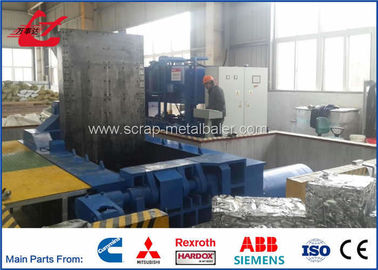 WANSHIDA 250Ton Schrootmetaalcompactor Aluminiumprofielen Baler Press Machine Handklepbesturing