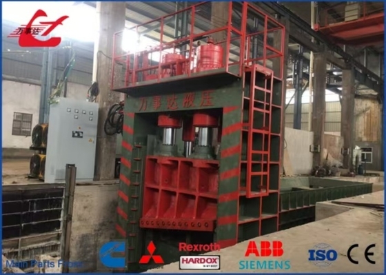 500 ton hydraulische schrootmetaal niet-ijzer schaar voor metaalrecyclingwerf 5-8ton/u