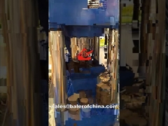 Machines voor het briketteren van zwaar metaalschroot voor aluminium-kopersplinters