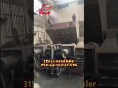 WANSHIDA 315 ton schrootmetaalpers aluminium profielen verdichter machine