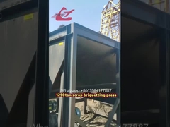 1250 ton Stalen splinters aluminium gietijzer metalen zaagsel briketpers