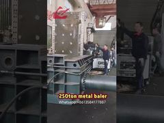 WANSHIDA 250 ton hydraulische baler voor het balen van zwaar metaal