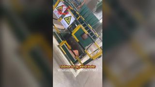 500 ton schrootpers voor koperspaanders, balenpers tot baal met hoge dichtheid